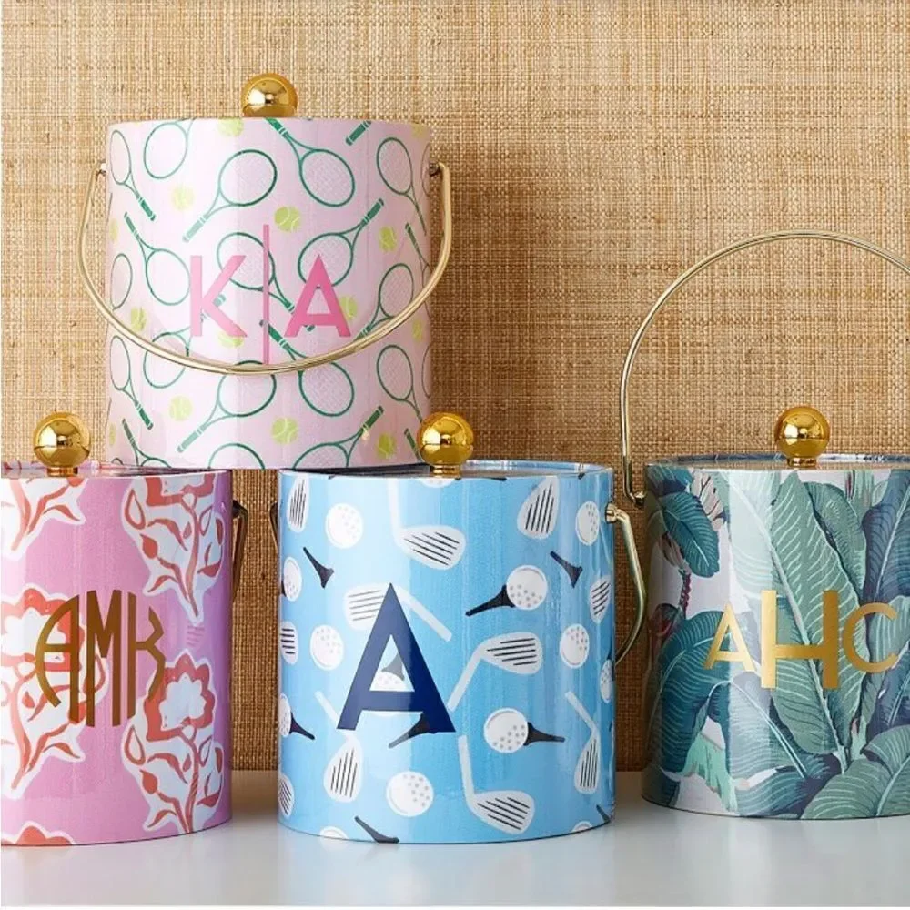 Mark and Graham X Clairebella Patterned Ice Bucket